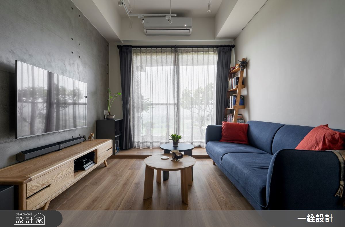 21坪新成屋(5年以下)＿混搭風客廳案例圖片＿一銓室內裝修設計工程有限公司＿一銓_​迴響之4