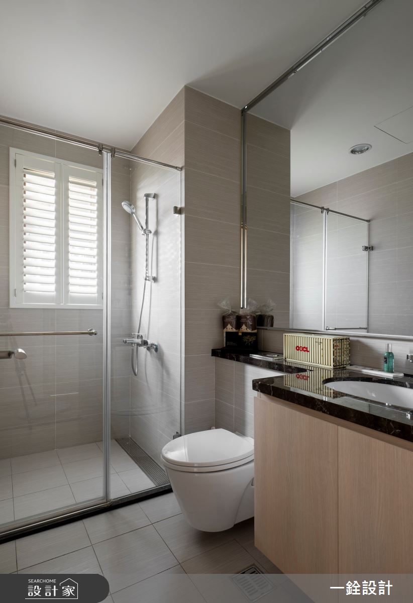 21坪新成屋(5年以下)＿混搭風浴室案例圖片＿一銓室內裝修設計工程有限公司＿一銓_​迴響之9