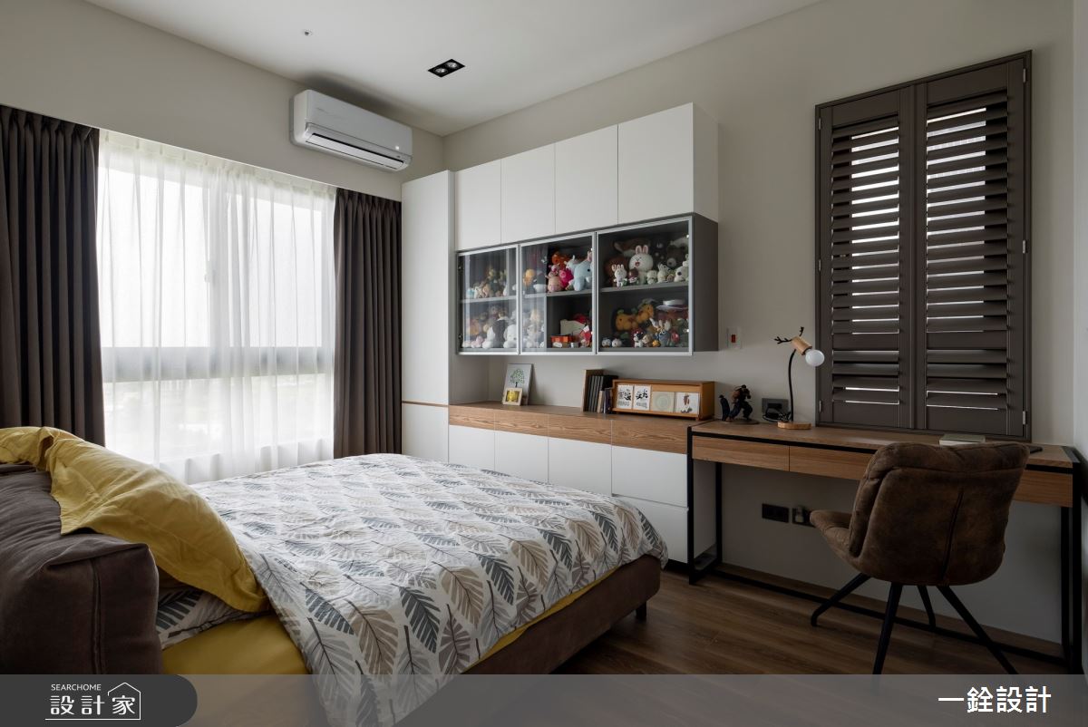 21坪新成屋(5年以下)＿混搭風臥室案例圖片＿一銓室內裝修設計工程有限公司＿一銓_​迴響之10