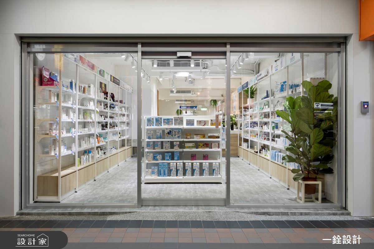 35坪老屋(41~50年)＿工業風商業空間案例圖片＿一銓室內裝修設計工程有限公司＿一銓_​健業藥妝館-藥妝區之2