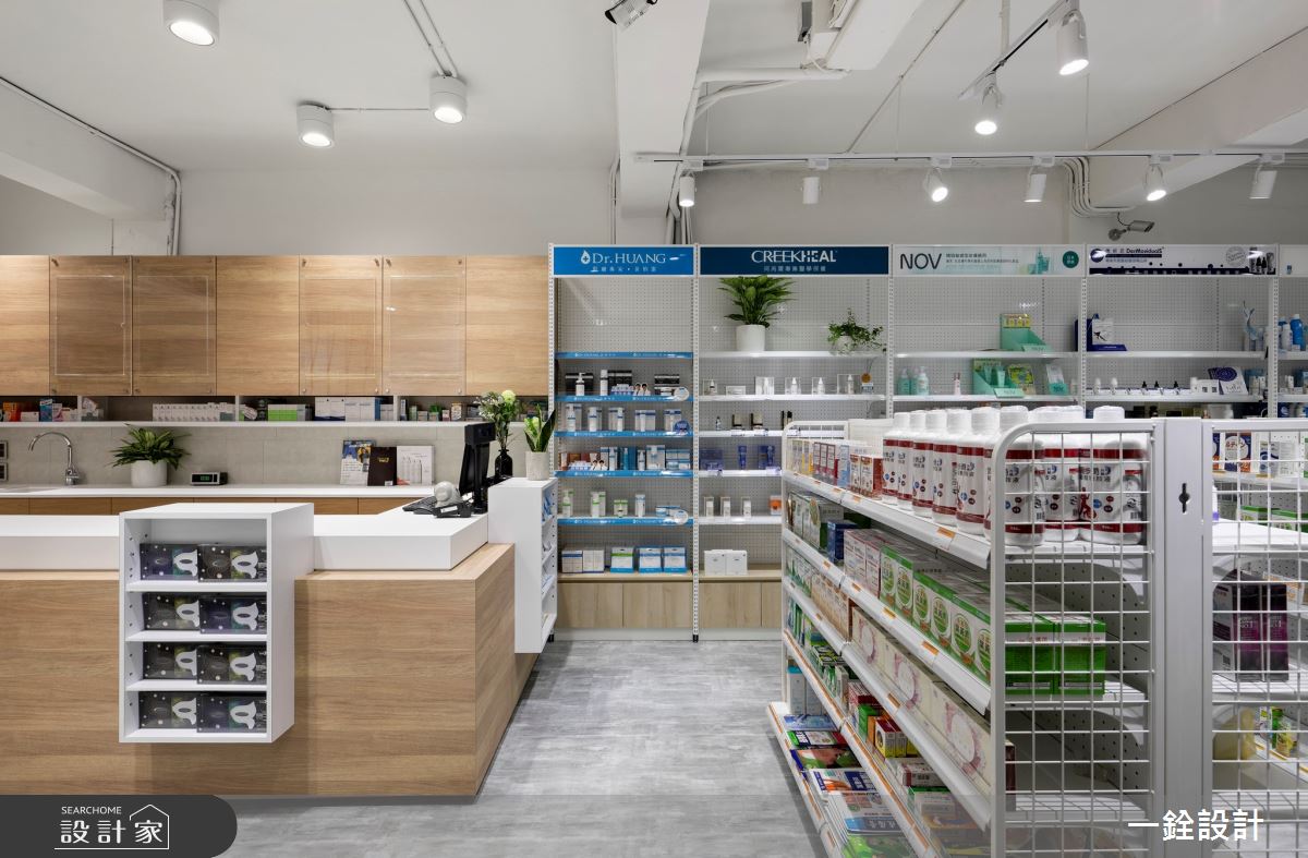 35坪老屋(41~50年)＿工業風商業空間案例圖片＿一銓室內裝修設計工程有限公司＿一銓_​健業藥妝館-藥妝區之4