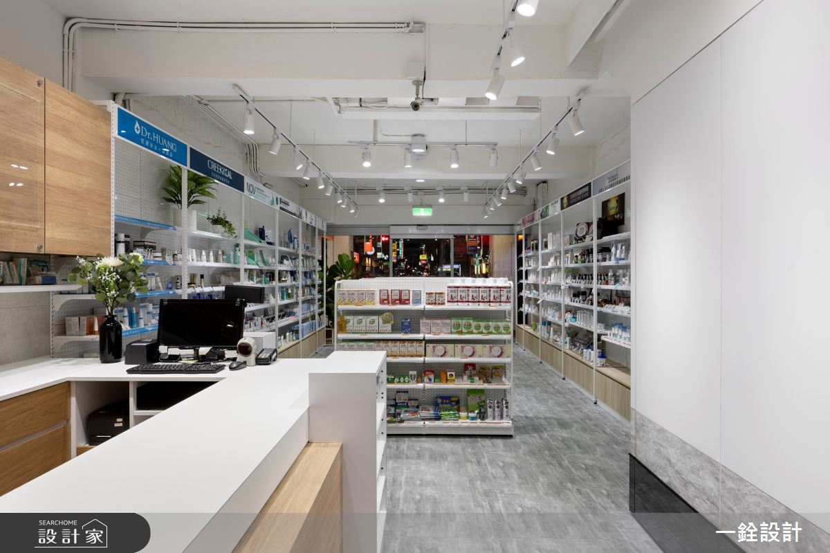 35坪老屋(41~50年)＿工業風商業空間案例圖片＿一銓室內裝修設計工程有限公司＿一銓_​健業藥妝館-藥妝區之9