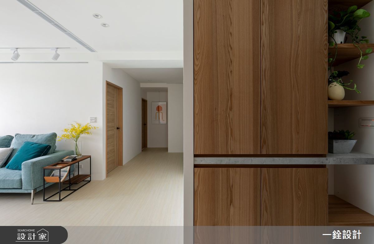 30坪老屋(16~30年)＿現代風玄關案例圖片＿一銓室內裝修設計工程有限公司＿一銓_​山清水秀之1