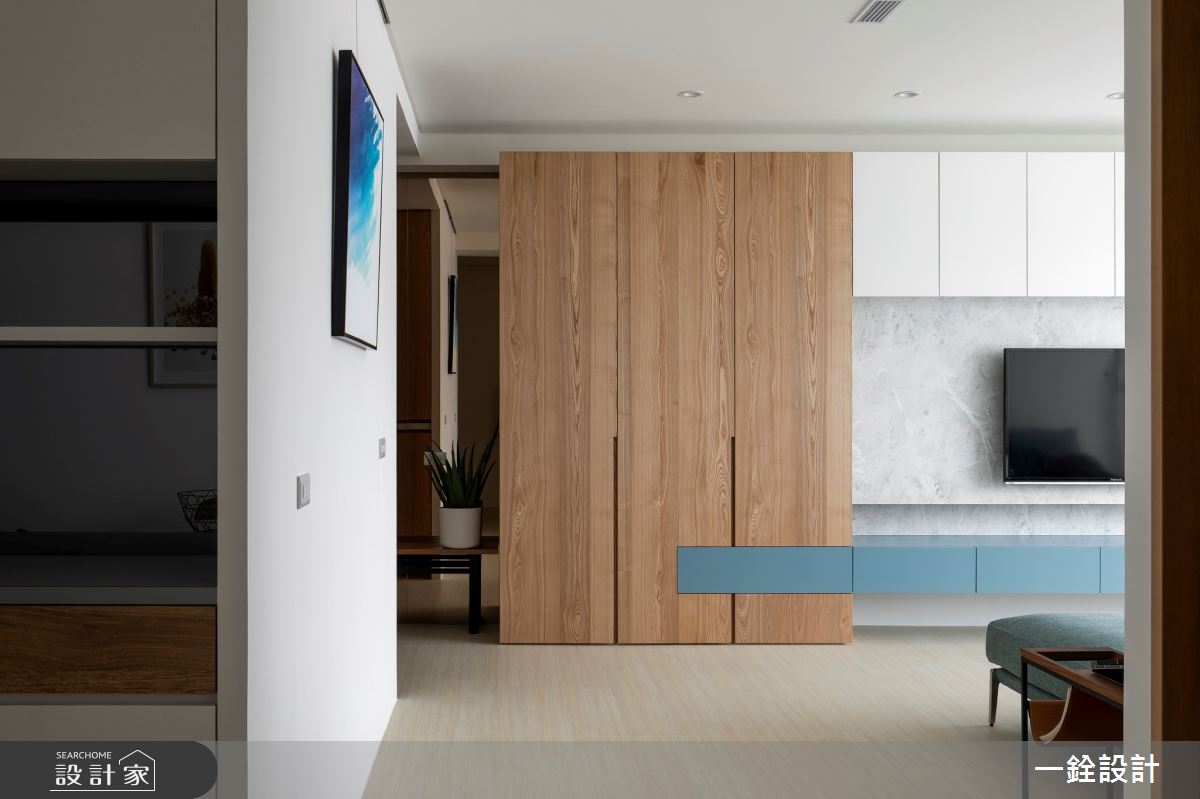 30坪老屋(16~30年)＿現代風客廳案例圖片＿一銓室內裝修設計工程有限公司＿一銓_​山清水秀之4