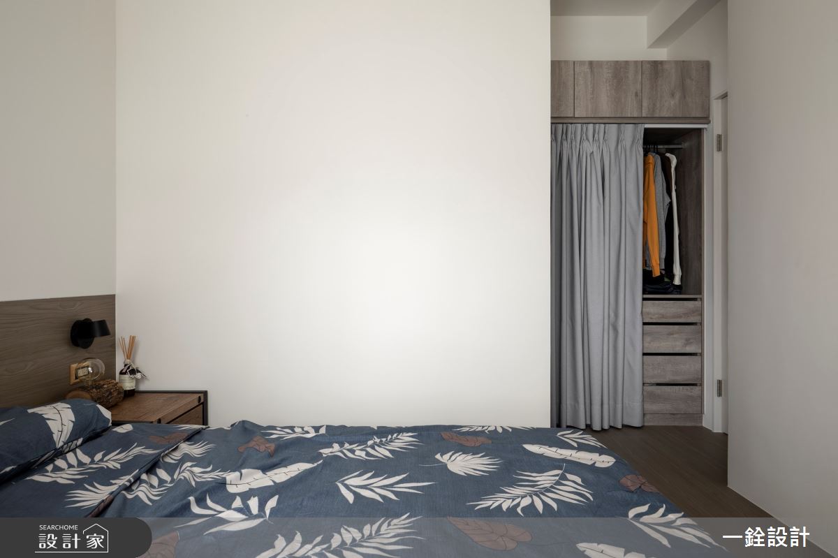 21坪新成屋(5年以下)＿北歐風臥室案例圖片＿一銓室內裝修設計工程有限公司＿一銓_南池之15
