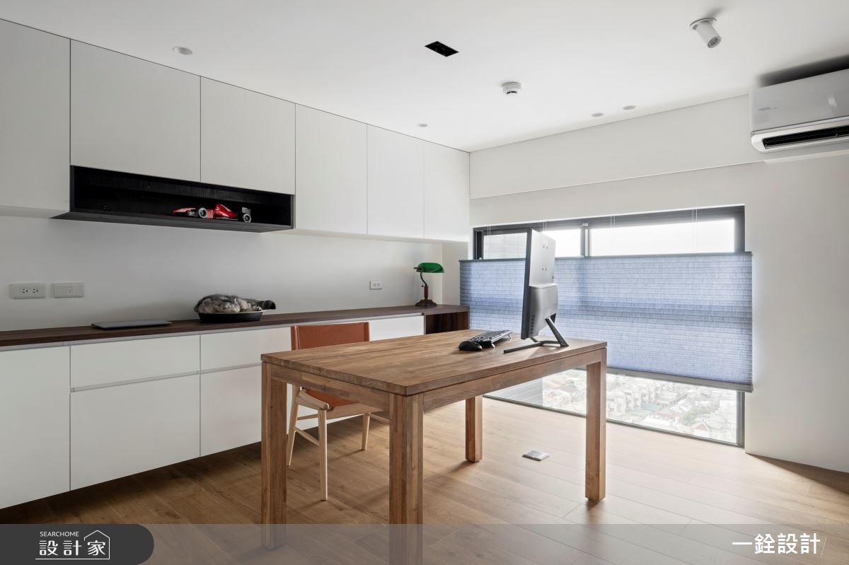 36坪毛胚屋＿現代風書房案例圖片＿一銓室內裝修設計工程有限公司＿一銓_道伴大狸奴之24