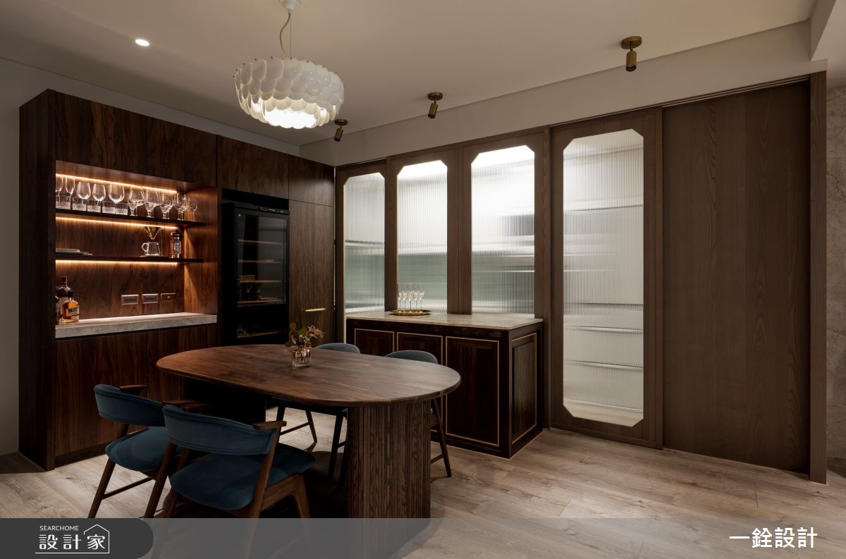 24坪老屋(41~50年)＿奢華風餐廳中島案例圖片＿一銓室內裝修設計工程有限公司＿一銓_lRENE之21