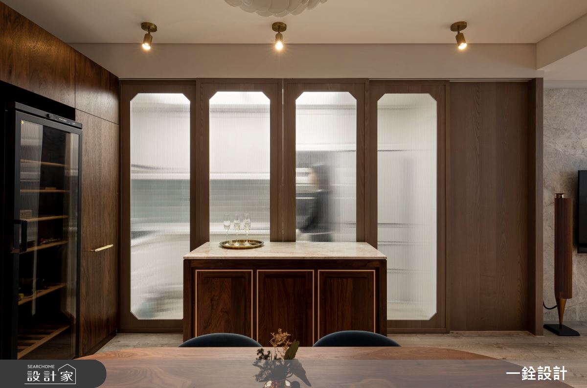 24坪老屋(41~50年)＿奢華風餐廳中島案例圖片＿一銓室內裝修設計工程有限公司＿一銓_lRENE之22