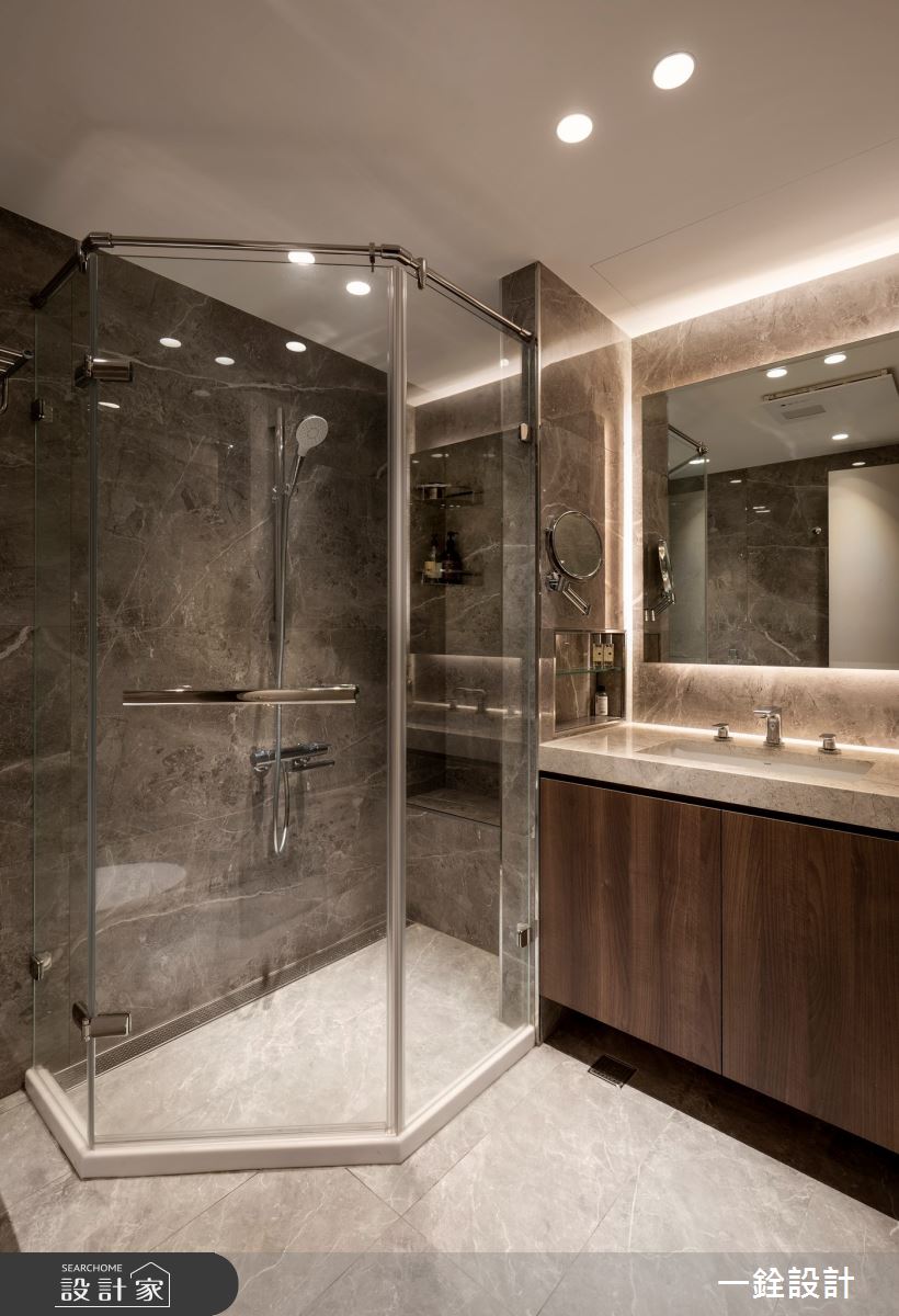24坪老屋(41~50年)＿奢華風浴室案例圖片＿一銓室內裝修設計工程有限公司＿一銓_lRENE之30