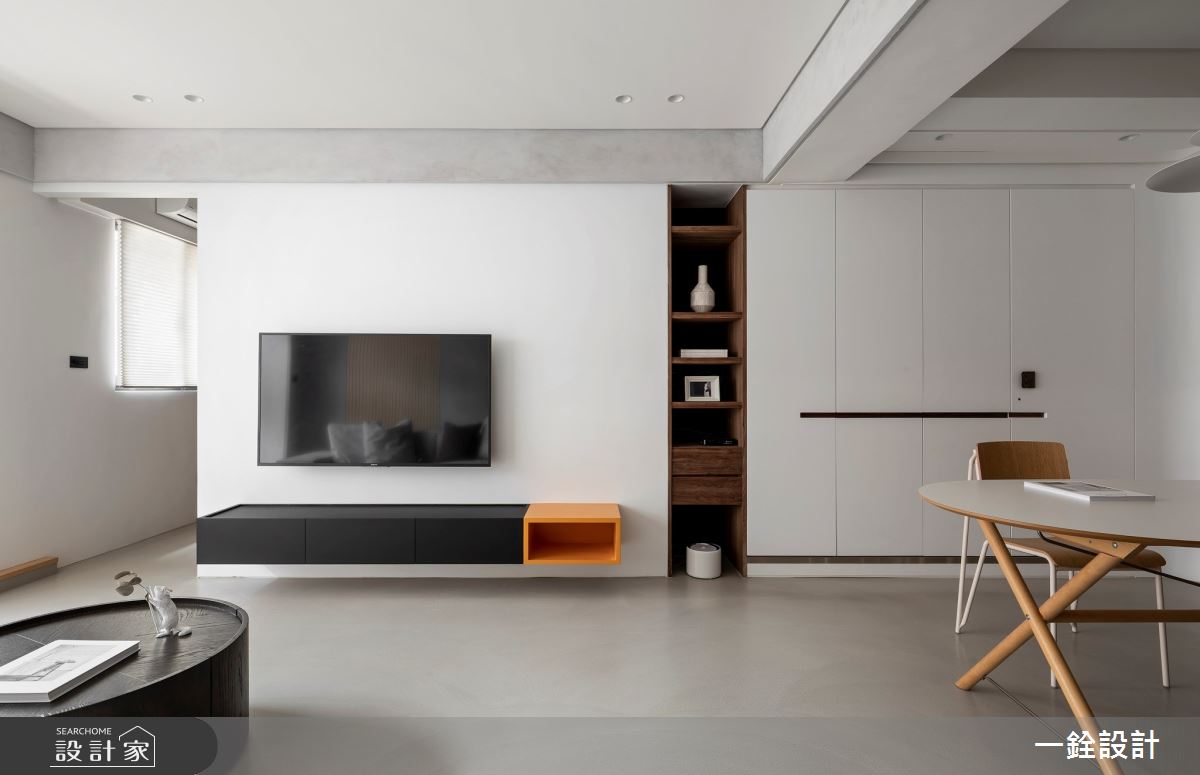 21坪老屋(16~30年)＿現代風客廳餐廳案例圖片＿一銓室內裝修設計工程有限公司＿一銓_無界之5