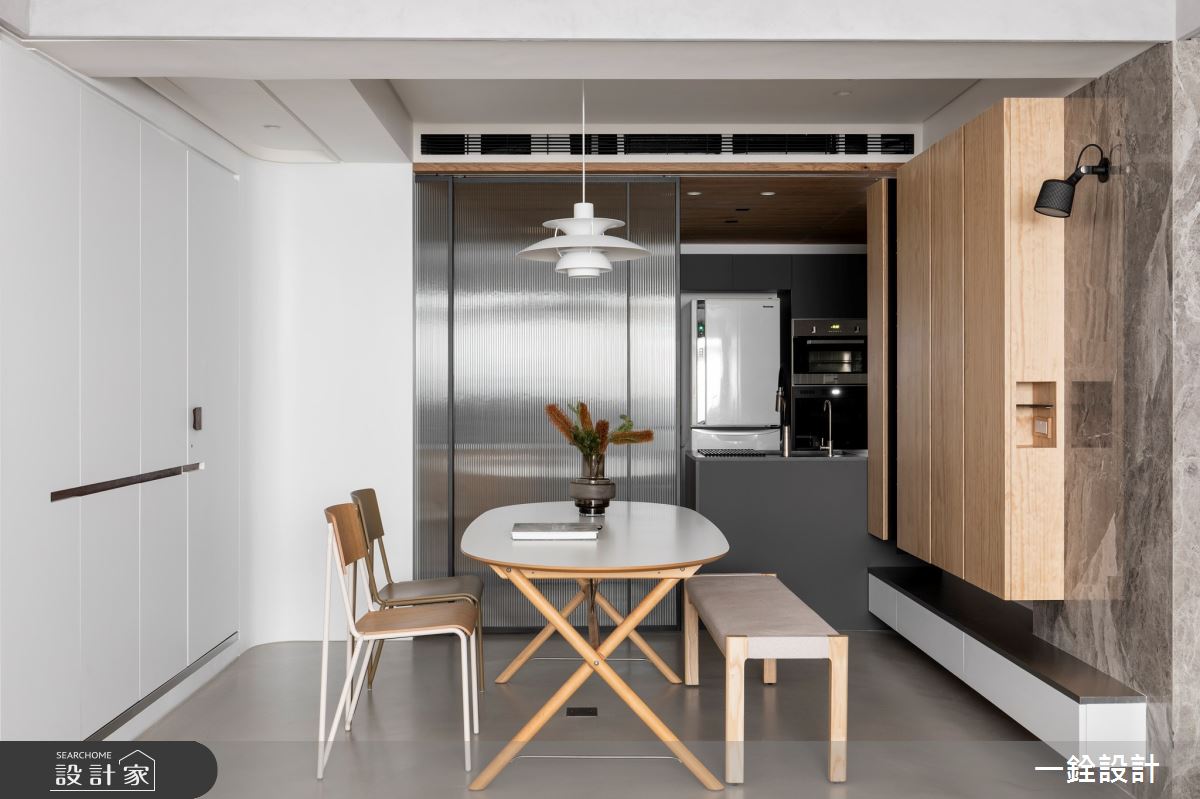 21坪老屋(16~30年)＿現代風餐廳廚房案例圖片＿一銓室內裝修設計工程有限公司＿一銓_無界之13