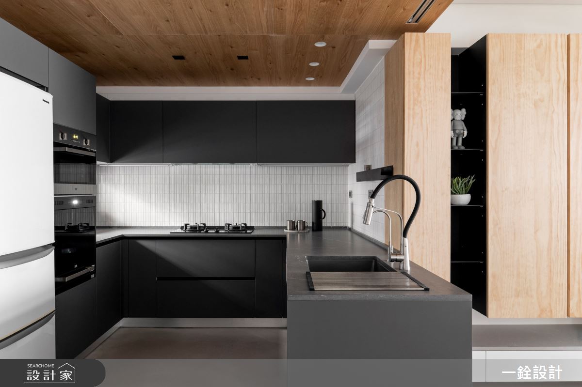 21坪老屋(16~30年)＿現代風廚房案例圖片＿一銓室內裝修設計工程有限公司＿一銓_無界之15