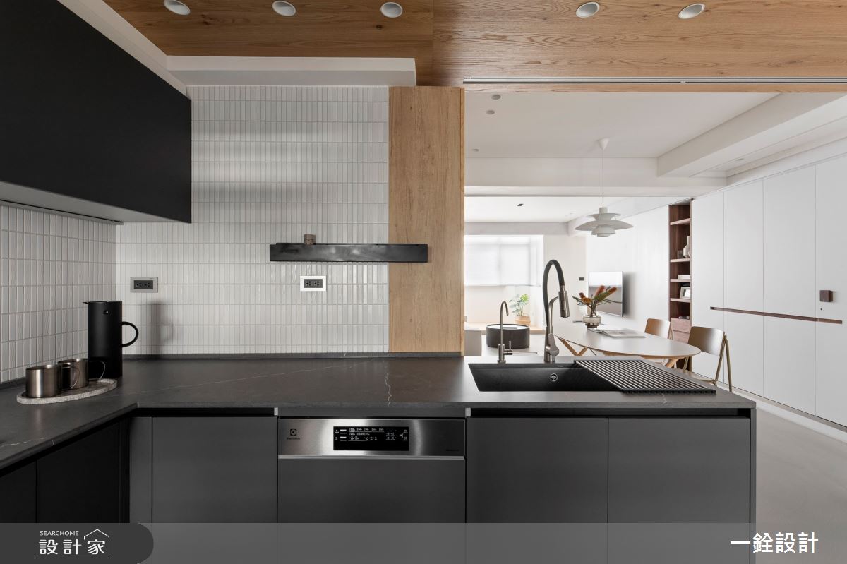 21坪老屋(16~30年)＿現代風廚房案例圖片＿一銓室內裝修設計工程有限公司＿一銓_無界之16