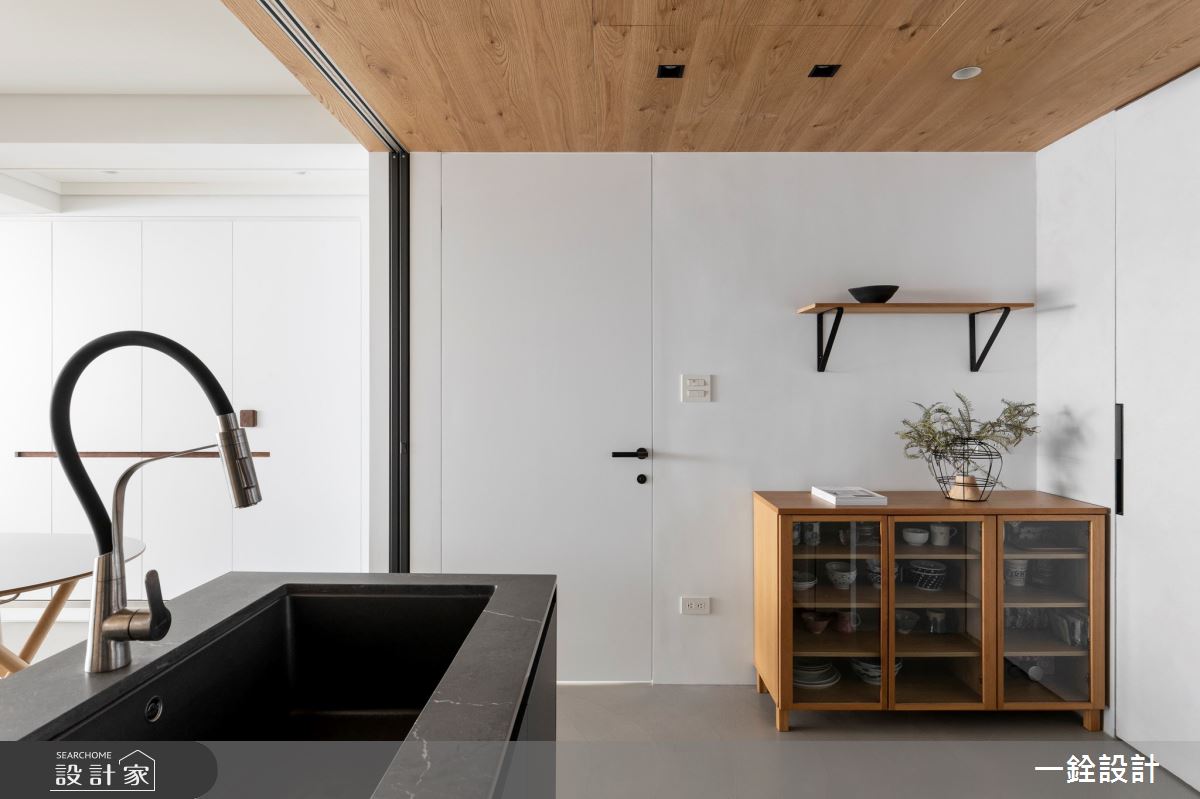 21坪老屋(16~30年)＿現代風廚房案例圖片＿一銓室內裝修設計工程有限公司＿一銓_無界之17