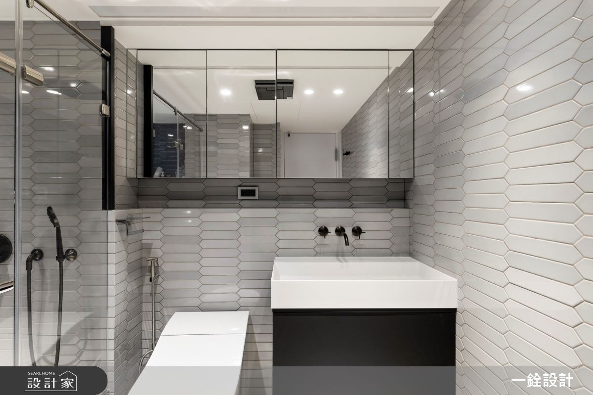 21坪老屋(16~30年)＿現代風浴室案例圖片＿一銓室內裝修設計工程有限公司＿一銓_無界之26