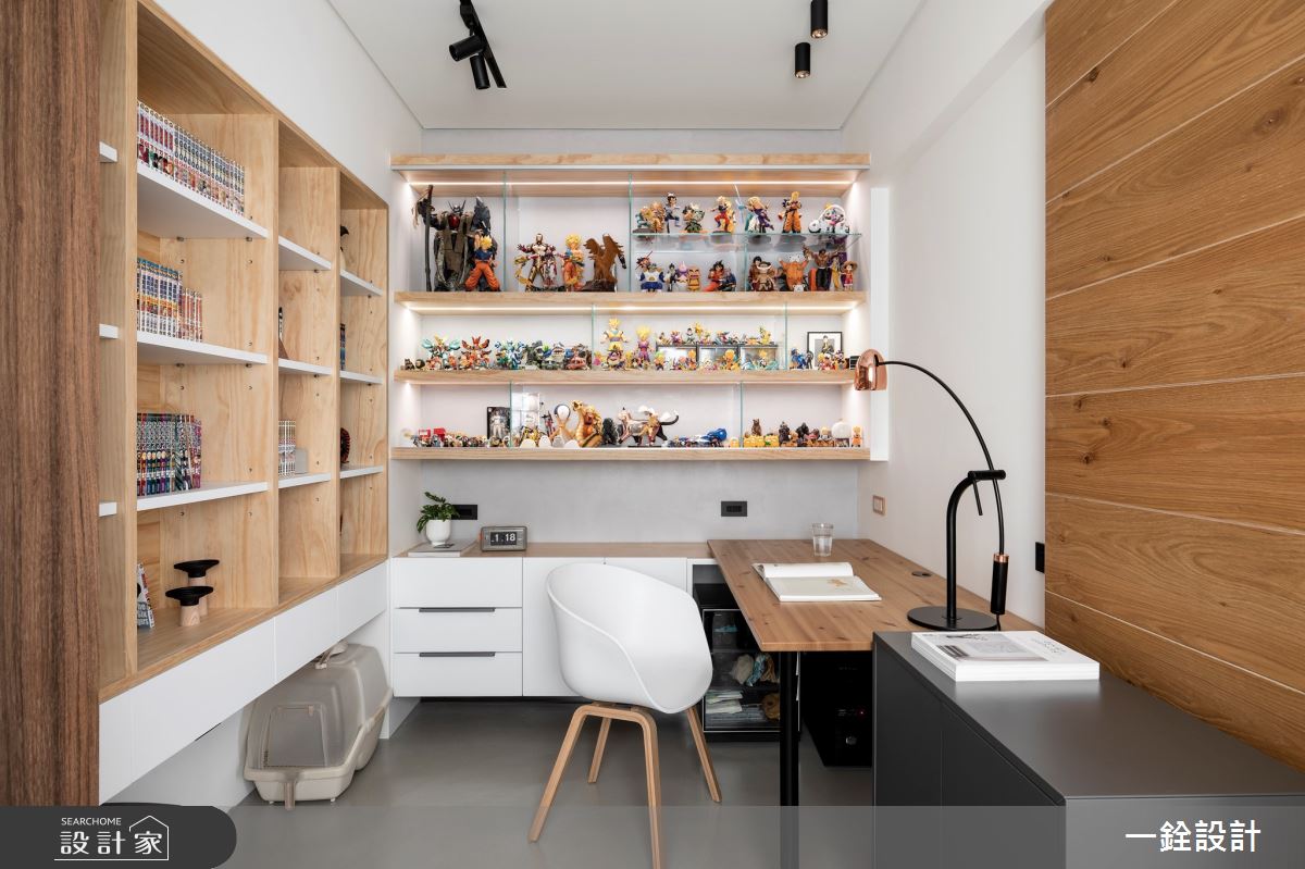 21坪老屋(16~30年)＿現代風書房多功能室案例圖片＿一銓室內裝修設計工程有限公司＿一銓_無界之24