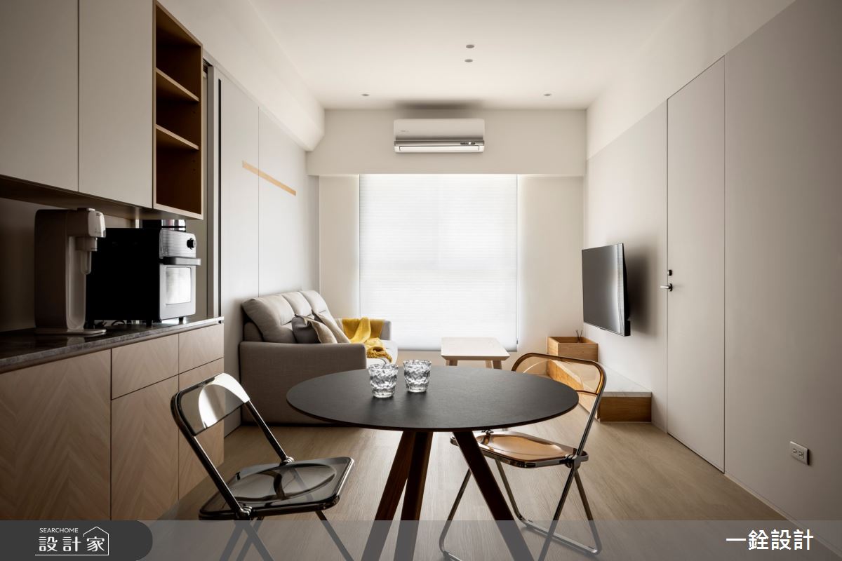 16坪新成屋(5年以下)＿現代風客廳餐廳案例圖片＿一銓室內裝修設計工程有限公司＿一銓_日初慢慢之5