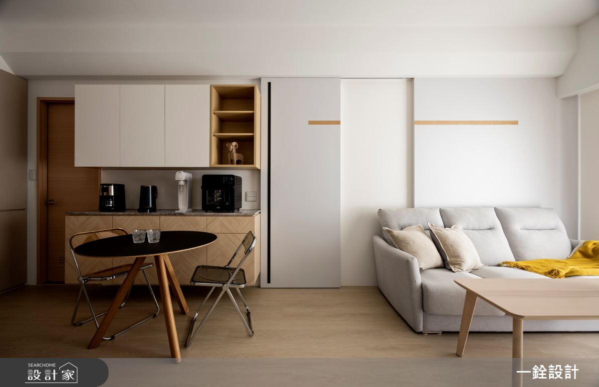 16坪新成屋(5年以下)＿現代風客廳餐廳案例圖片＿一銓室內裝修設計工程有限公司＿一銓_日初慢慢之8