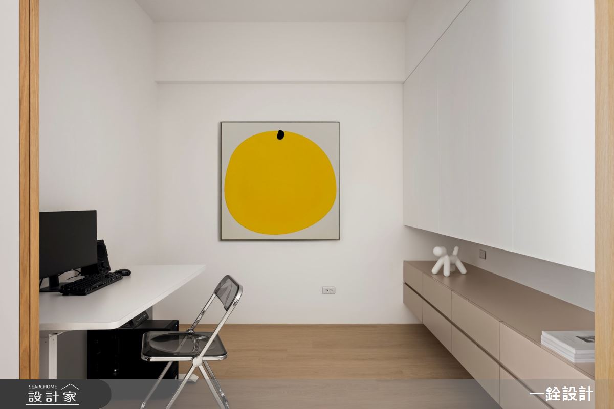 16坪新成屋(5年以下)＿現代風書房案例圖片＿一銓室內裝修設計工程有限公司＿一銓_日初慢慢之16