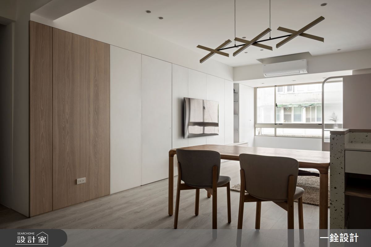 25坪老屋(31~40年)＿簡約風餐廳案例圖片＿一銓室內裝修設計工程有限公司＿一銓_白隱微光之10