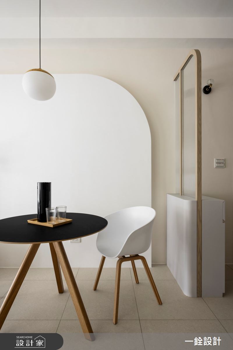 27坪新成屋(5年以下)＿現代風餐廳案例圖片＿一銓室內裝修設計工程有限公司＿一銓_月影白韻之7