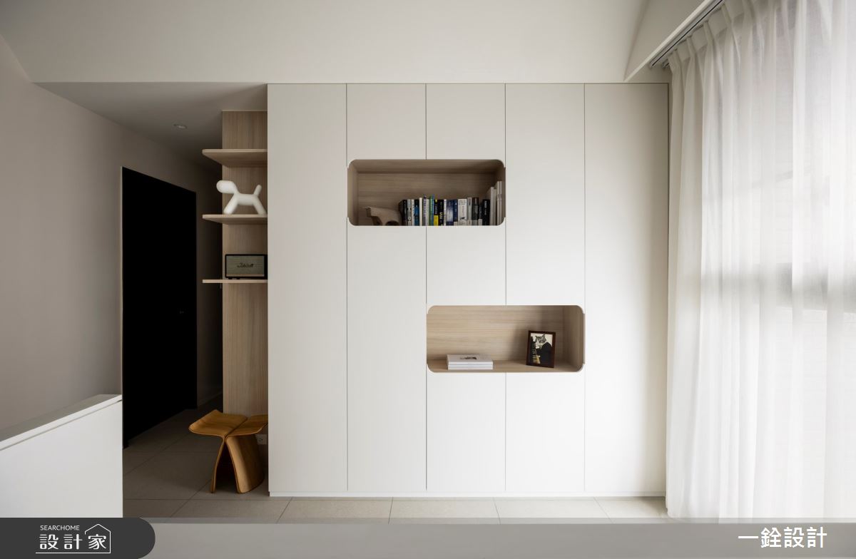 27坪新成屋(5年以下)＿現代風書房案例圖片＿一銓室內裝修設計工程有限公司＿一銓_月影白韻之14