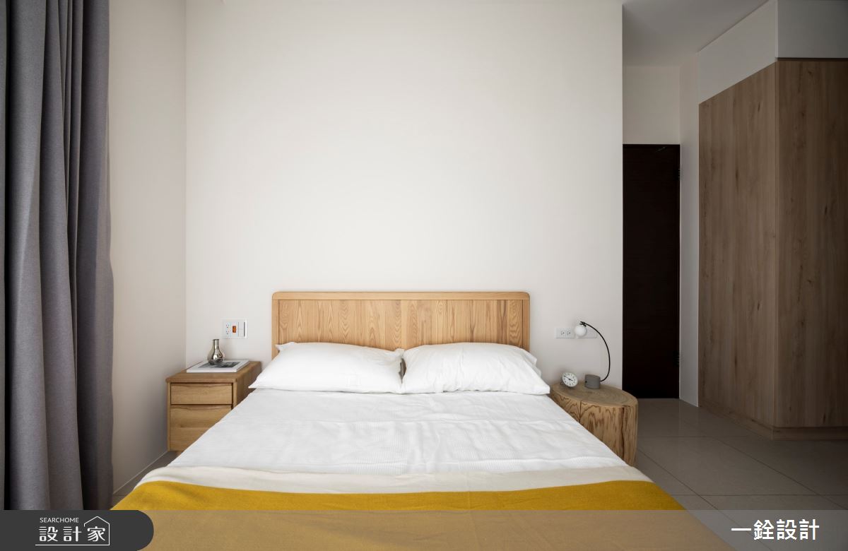 27坪新成屋(5年以下)＿現代風臥室案例圖片＿一銓室內裝修設計工程有限公司＿一銓_月影白韻之18