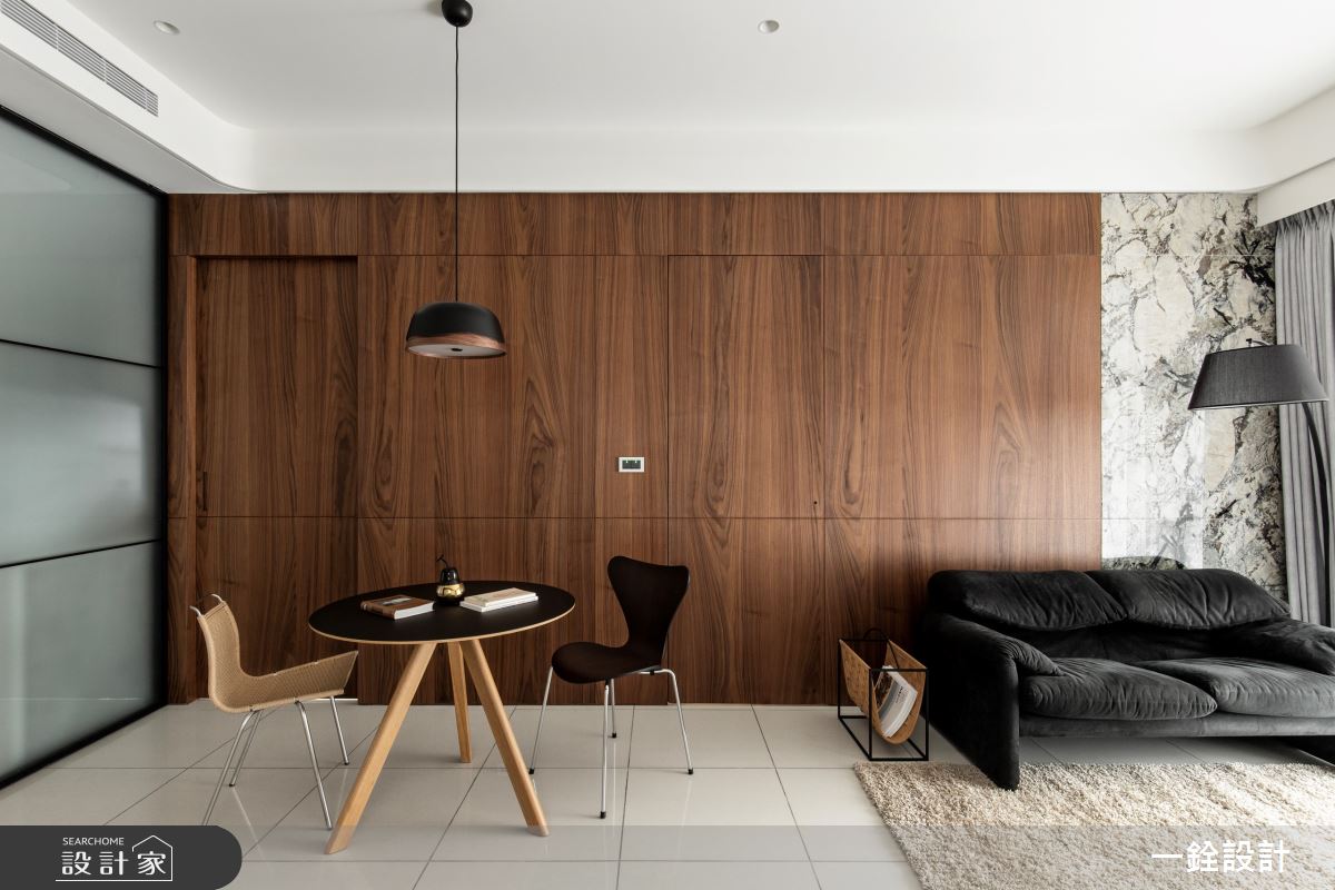 25坪新成屋(5年以下)＿人文禪風客廳餐廳案例圖片＿一銓室內裝修設計工程有限公司＿一銓_山茶花之6