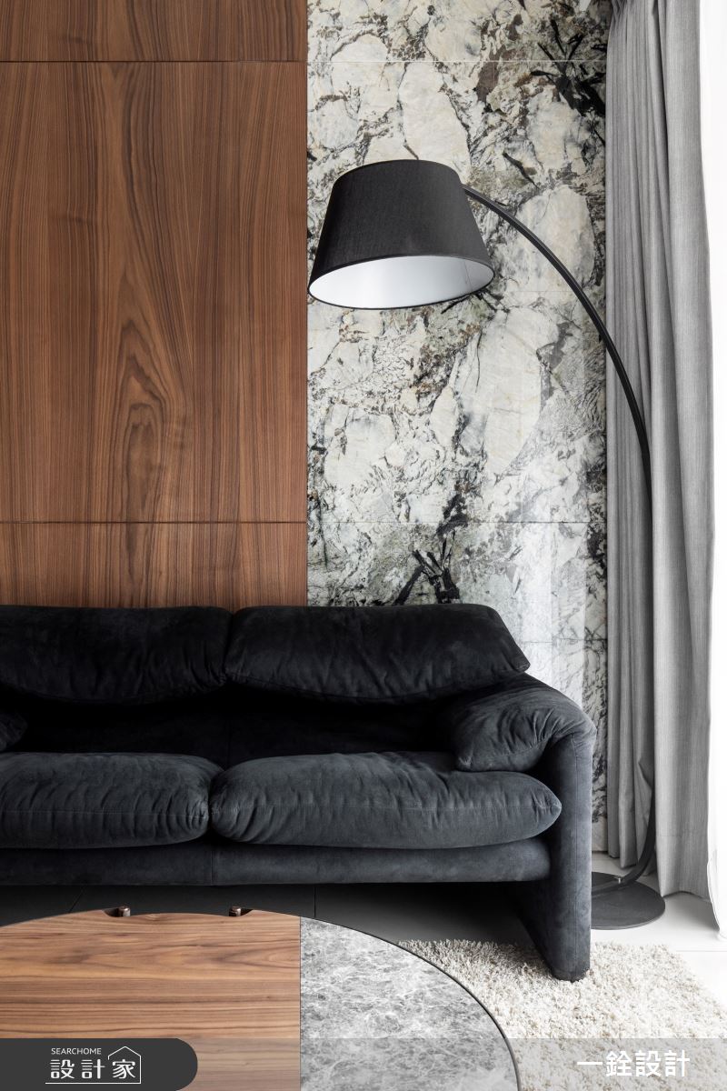 25坪新成屋(5年以下)＿人文禪風客廳案例圖片＿一銓室內裝修設計工程有限公司＿一銓_山茶花之10