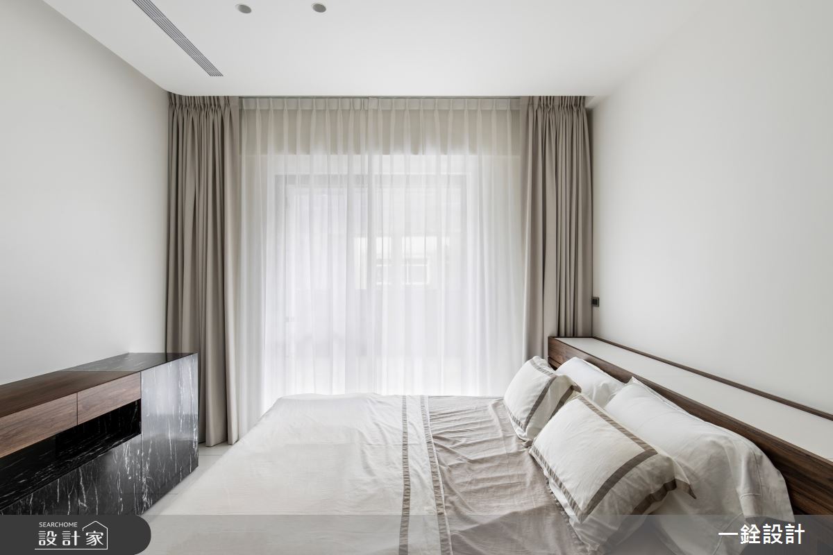 25坪新成屋(5年以下)＿人文禪風臥室案例圖片＿一銓室內裝修設計工程有限公司＿一銓_山茶花之12