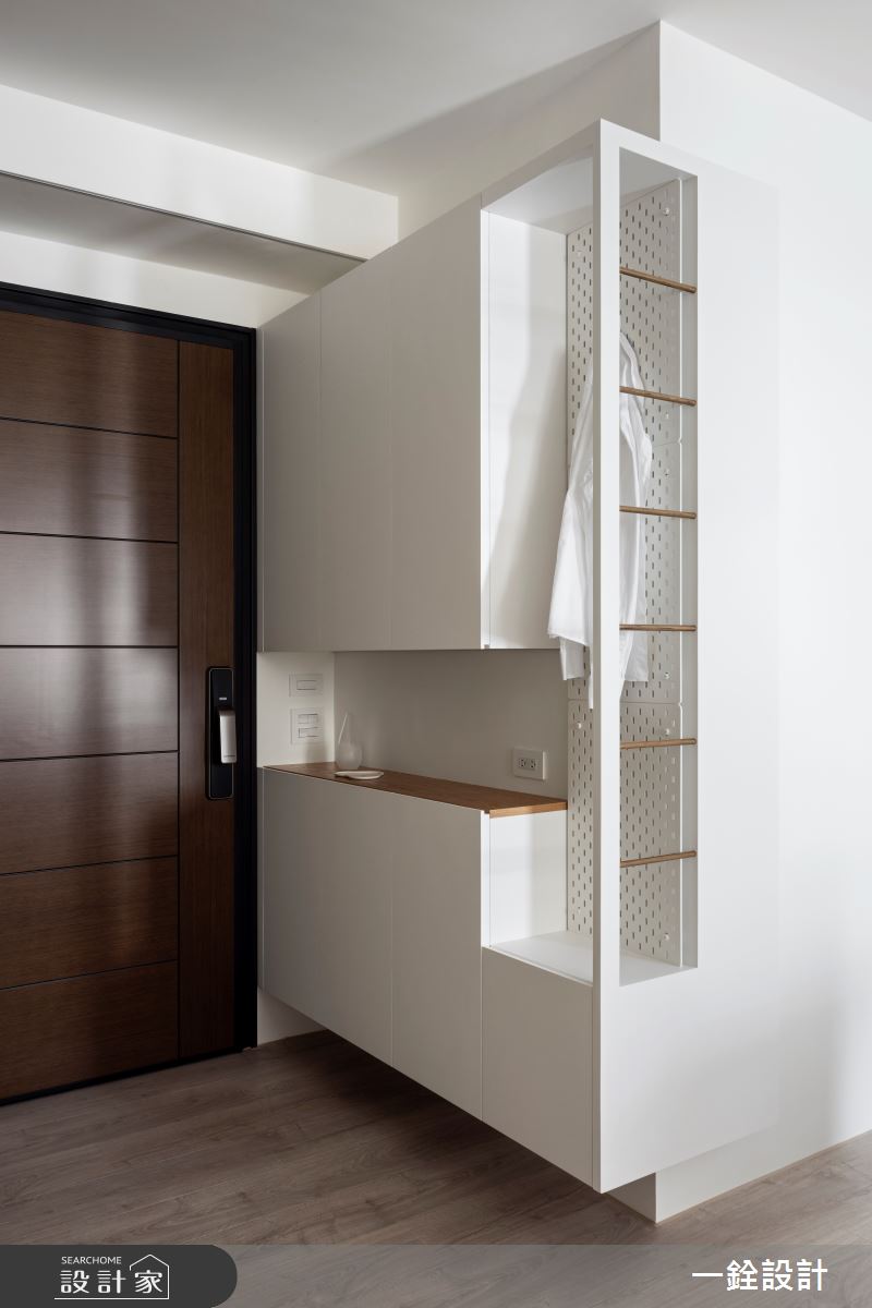 18坪新成屋(5年以下)＿侘寂風玄關案例圖片＿一銓室內裝修設計工程有限公司＿一銓_淳室之2