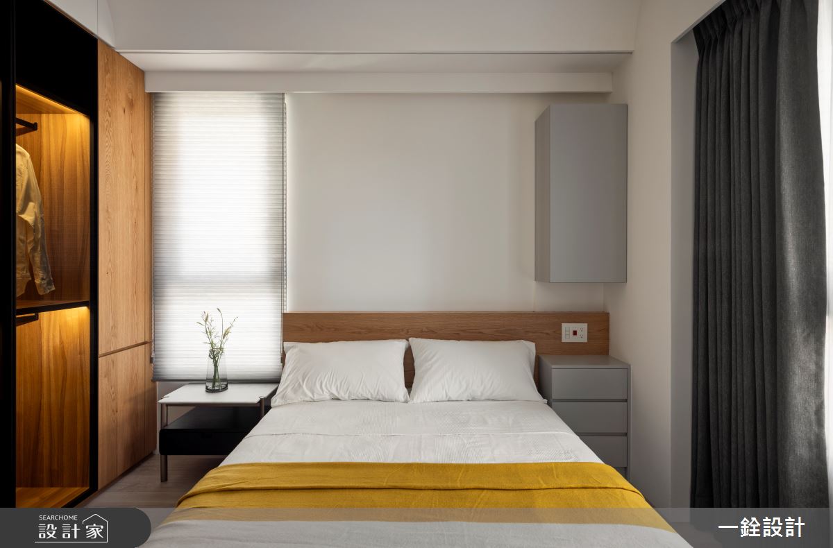 18坪新成屋(5年以下)＿侘寂風臥室案例圖片＿一銓室內裝修設計工程有限公司＿一銓_淳室之15