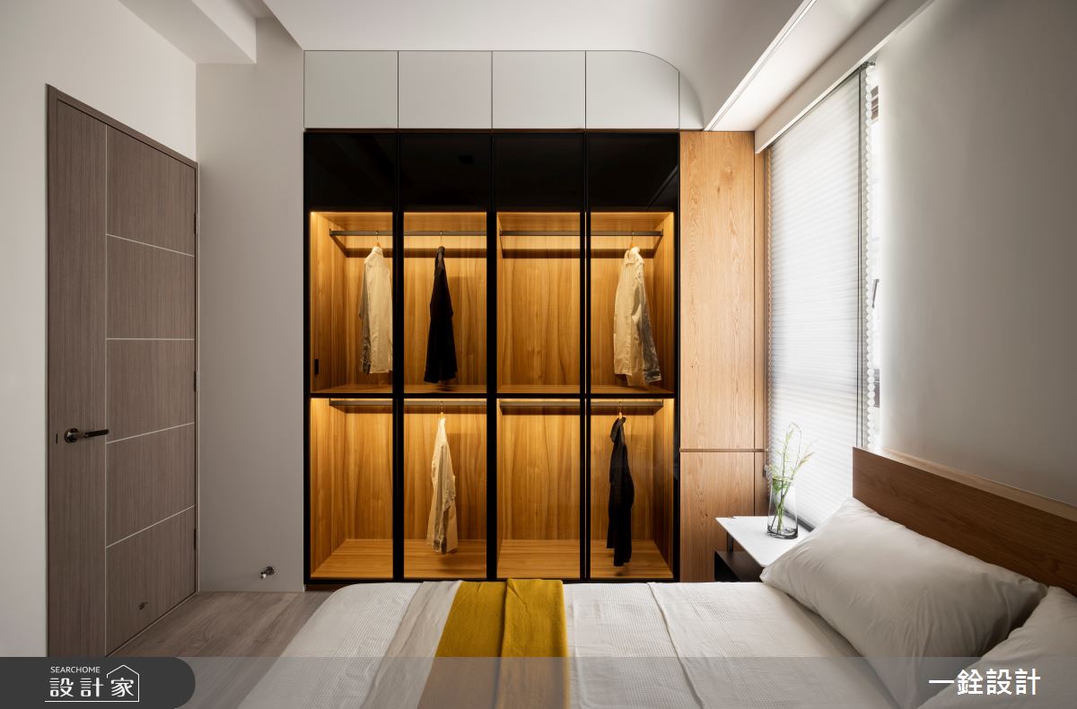 18坪新成屋(5年以下)＿侘寂風臥室案例圖片＿一銓室內裝修設計工程有限公司＿一銓_淳室之16