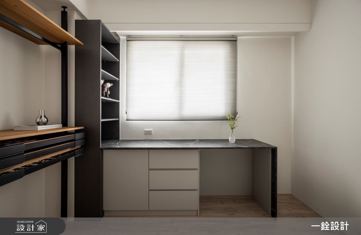 18坪新成屋(5年以下)＿侘寂風更衣間案例圖片＿一銓室內裝修設計工程有限公司＿一銓_淳室之22