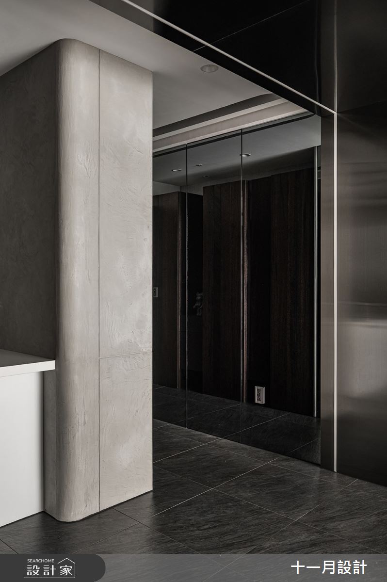 35坪新成屋(5年以下)＿現代風玄關案例圖片＿十一月設計＿十一月_KL Residence之5