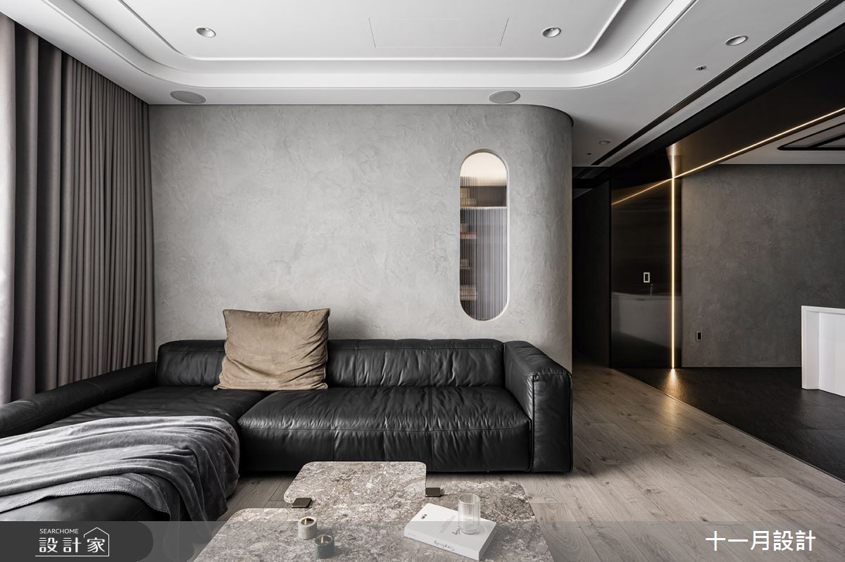 35坪新成屋(5年以下)＿現代風客廳案例圖片＿十一月設計＿十一月_KL Residence之10