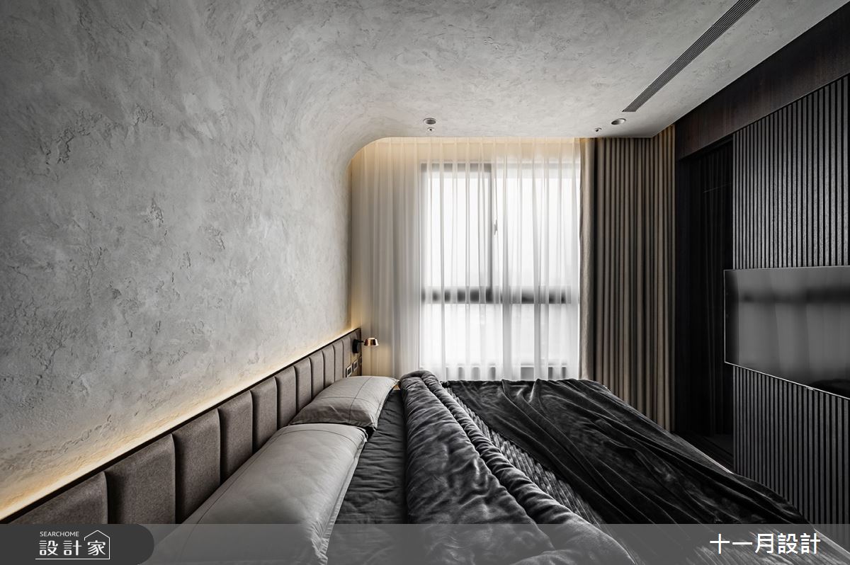 35坪新成屋(5年以下)＿現代風臥室案例圖片＿十一月設計＿十一月_KL Residence之26