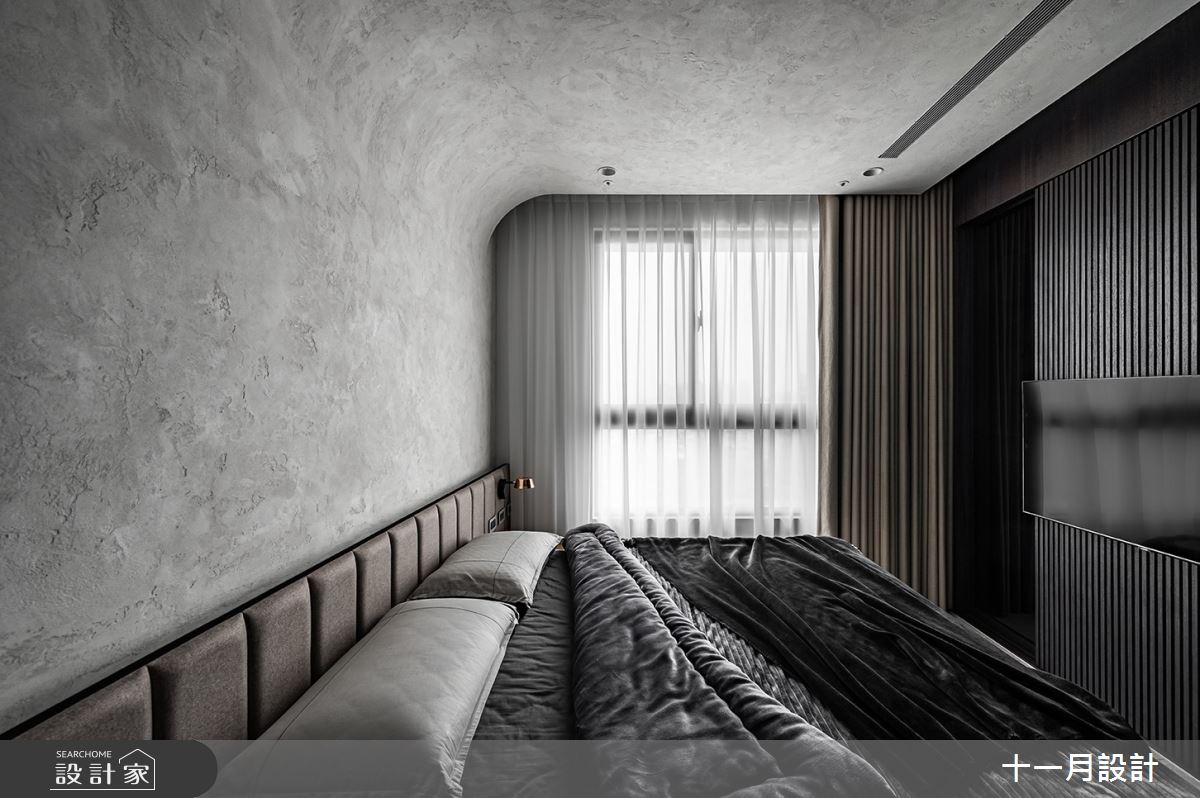 35坪新成屋(5年以下)＿現代風臥室案例圖片＿十一月設計＿十一月_KL Residence之25