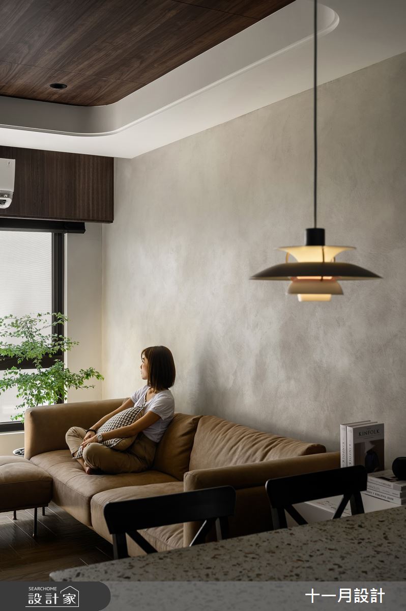 30坪新成屋(5年以下)＿混搭風客廳餐廳案例圖片＿十一月設計＿十一月_TD Residence之5