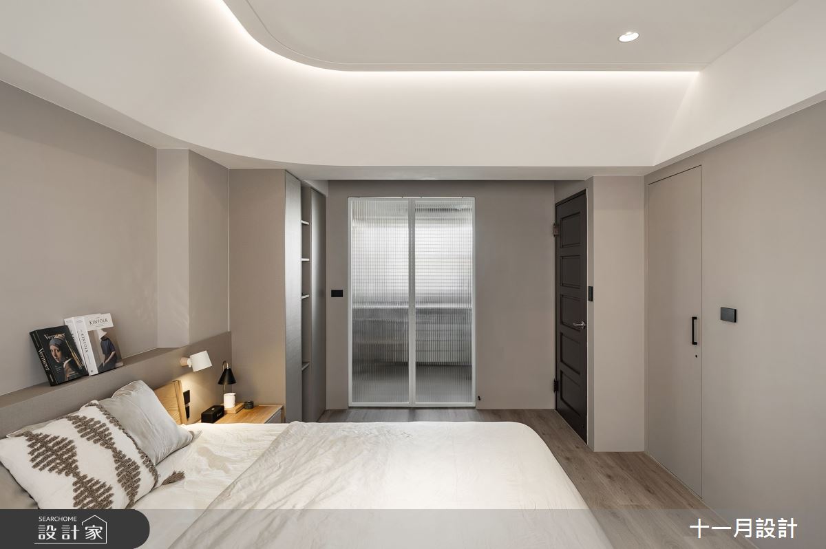 30坪新成屋(5年以下)＿混搭風臥室案例圖片＿十一月設計＿十一月_TD Residence之15