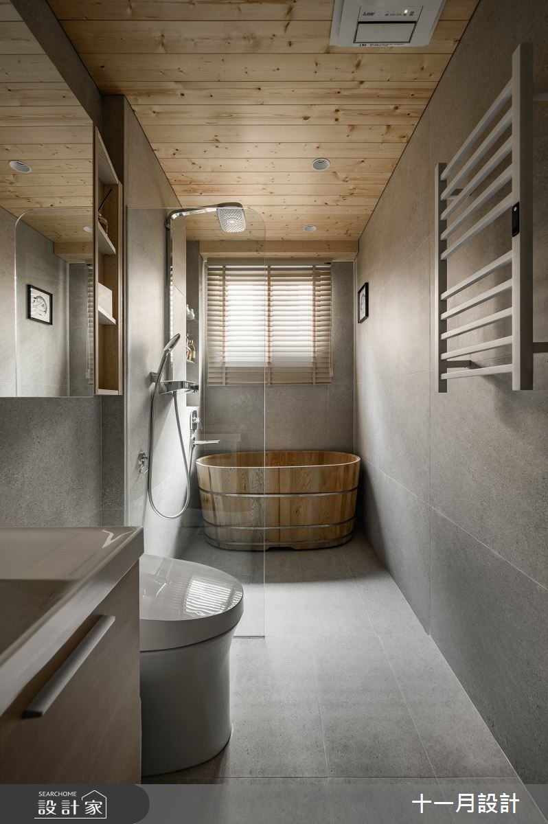 30坪新成屋(5年以下)＿混搭風浴室案例圖片＿十一月設計＿十一月_TD Residence之17