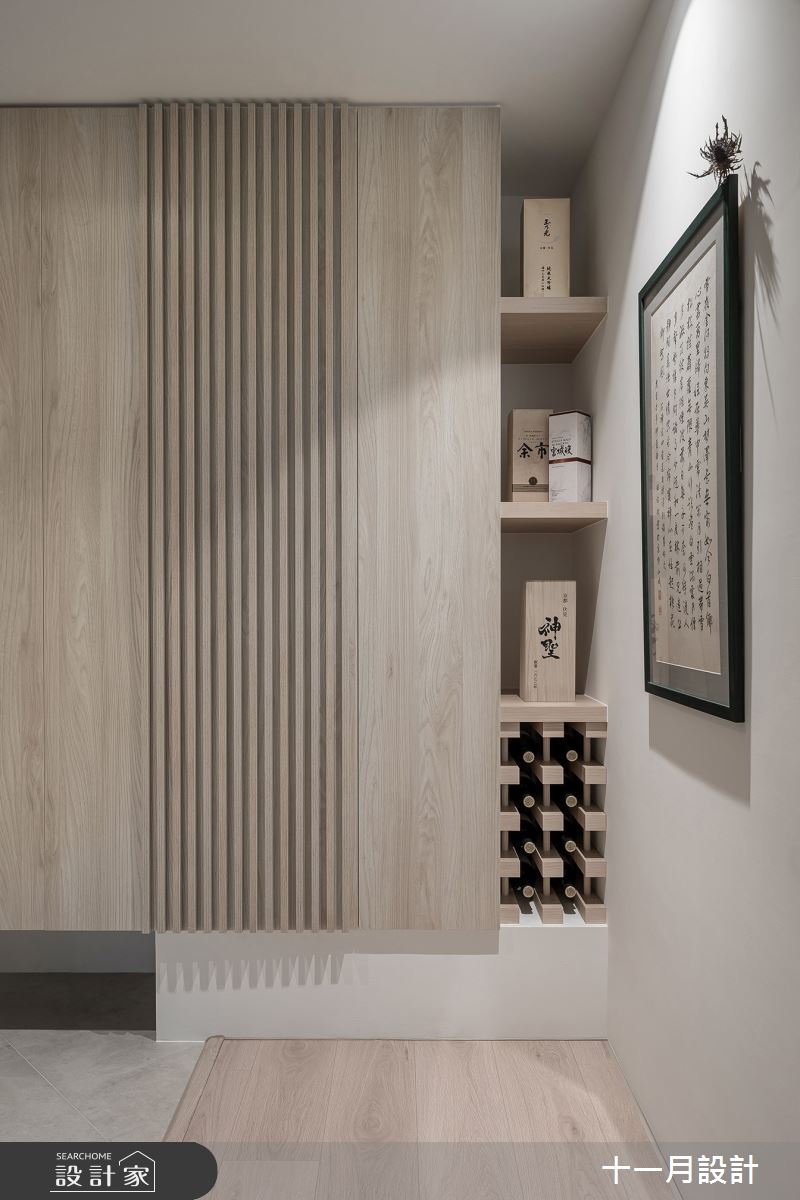 17坪新成屋(5年以下)＿日式無印風玄關案例圖片＿十一月設計＿十一月_Lu Residence之4