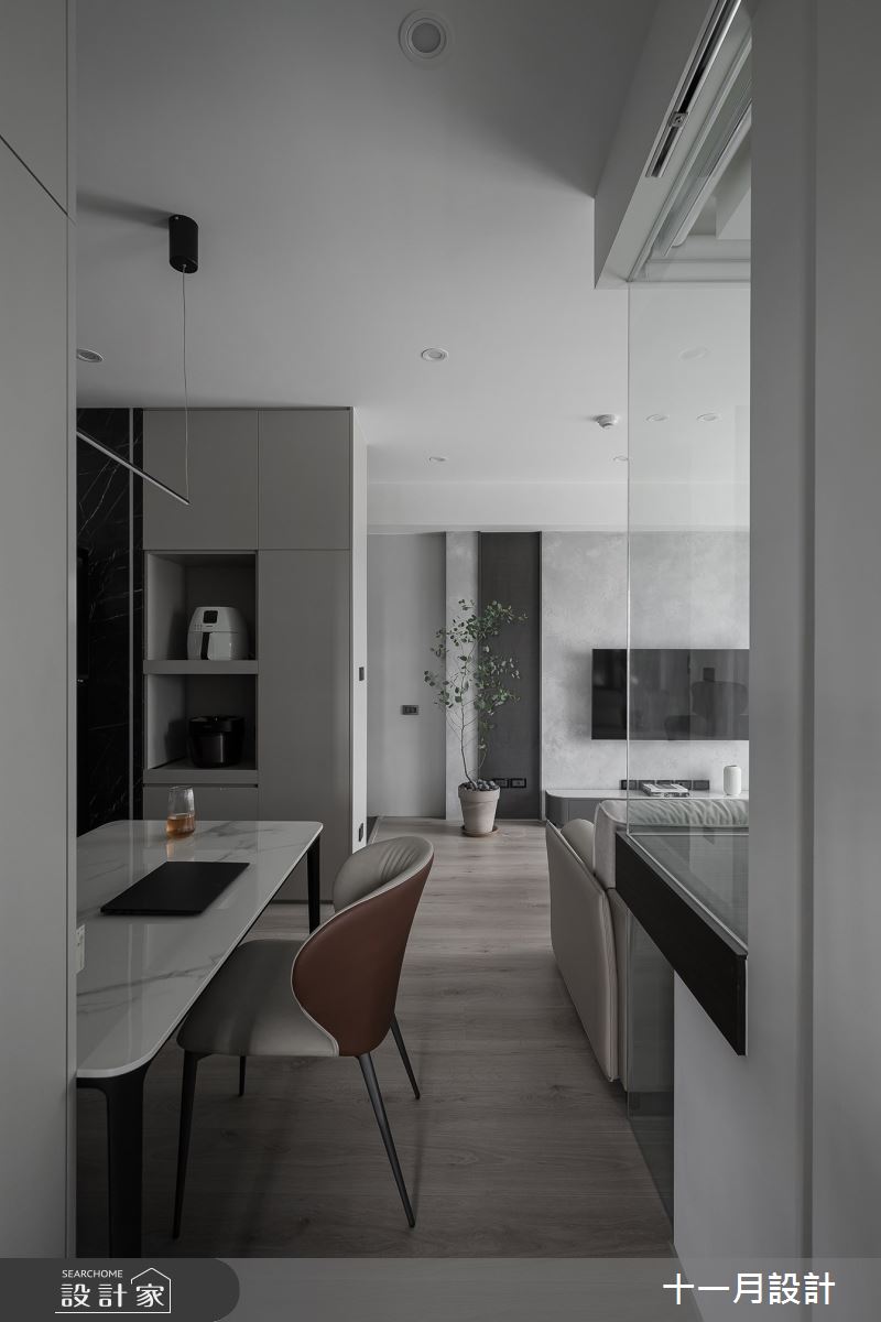 15坪新成屋(5年以下)＿現代風餐廳案例圖片＿十一月設計＿十一月_ZL Residence之12
