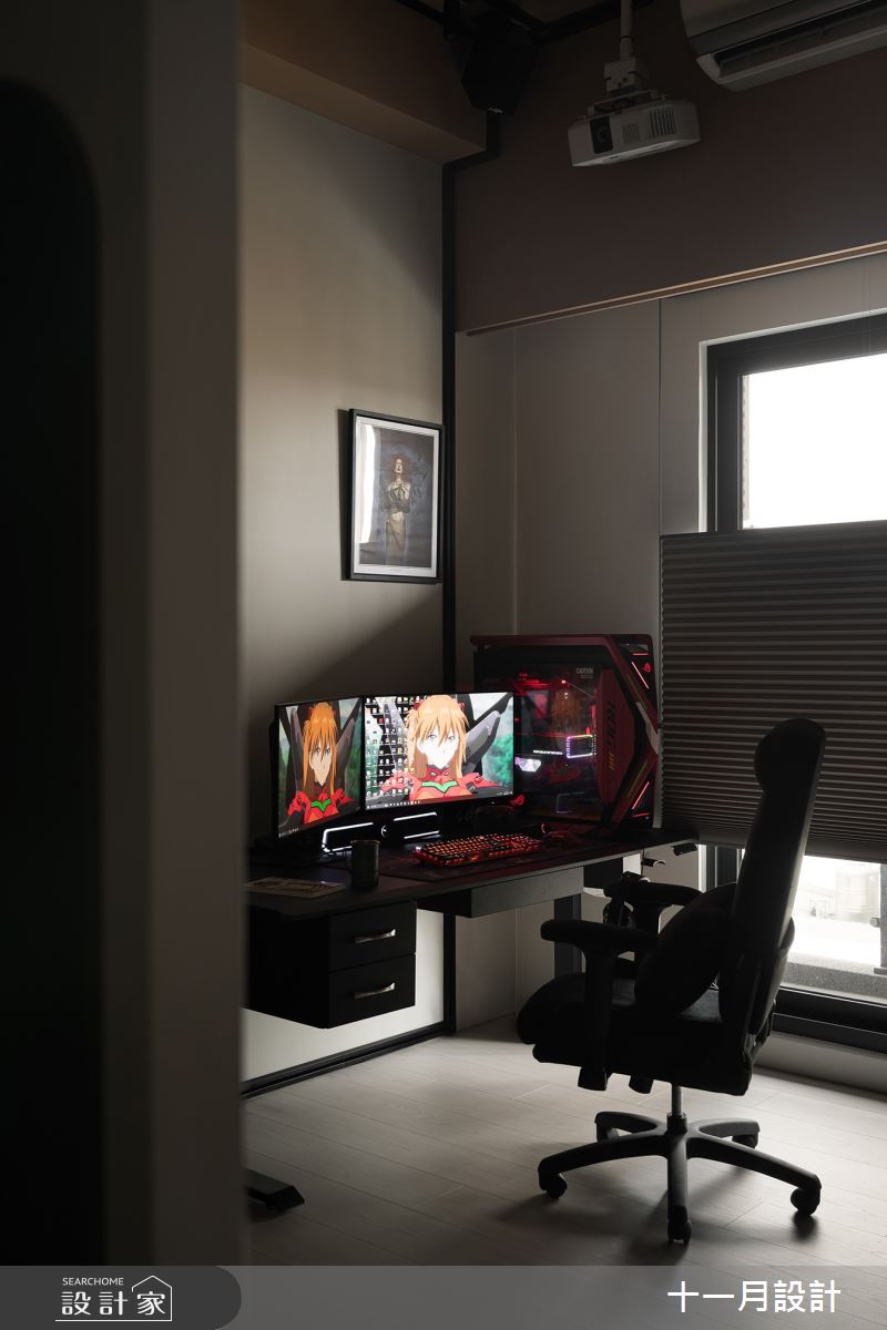 10坪新成屋(5年以下)＿混搭風客廳案例圖片＿十一月設計＿十一月_We Residence之10