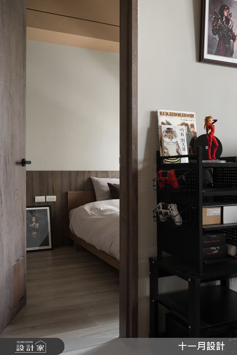 10坪新成屋(5年以下)＿混搭風臥室案例圖片＿十一月設計＿十一月_We Residence之14