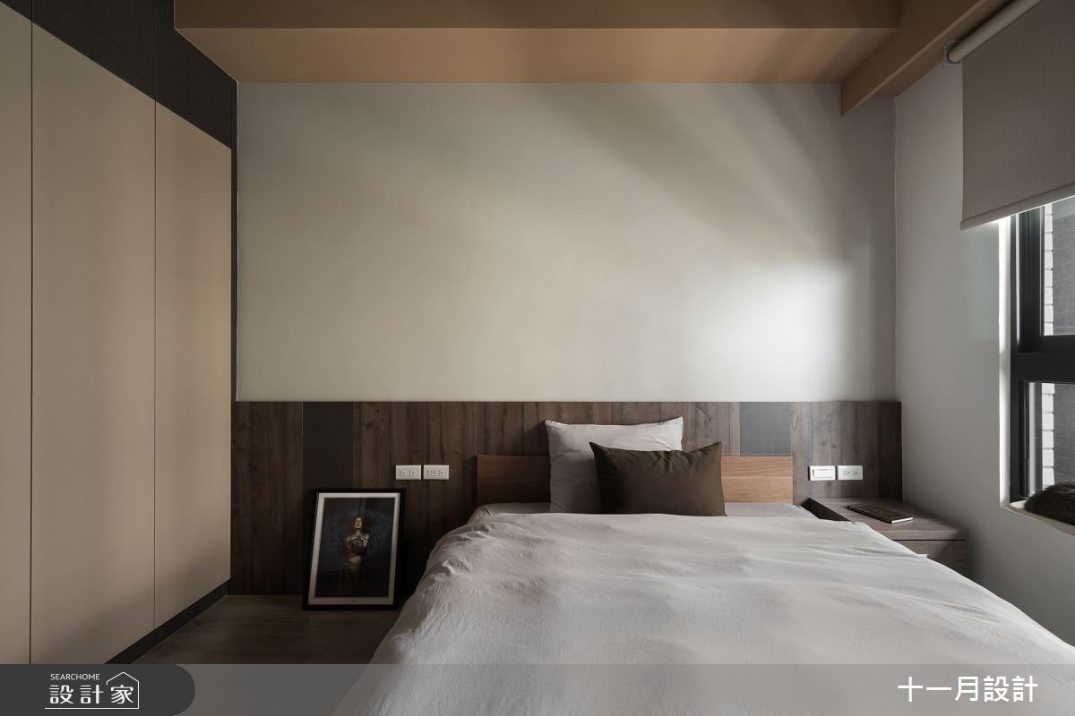 10坪新成屋(5年以下)＿混搭風臥室案例圖片＿十一月設計＿十一月_We Residence之15