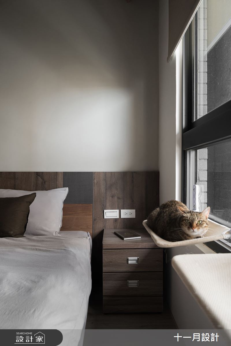 10坪新成屋(5年以下)＿混搭風臥室案例圖片＿十一月設計＿十一月_We Residence之16