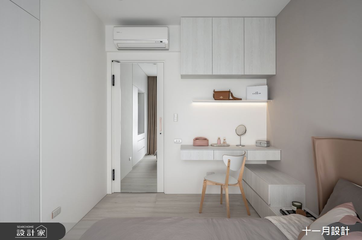 26坪新成屋(5年以下)＿現代風臥室案例圖片＿十一月設計＿十一月_J Residence之14