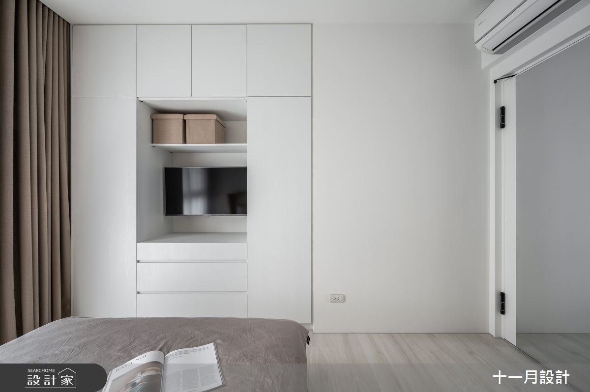 26坪新成屋(5年以下)＿現代風臥室案例圖片＿十一月設計＿十一月_J Residence之15