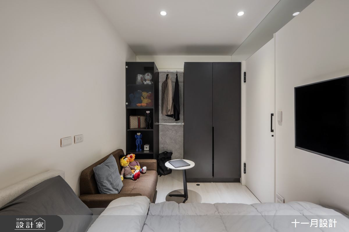 26坪新成屋(5年以下)＿現代風客房案例圖片＿十一月設計＿十一月_J Residence之21